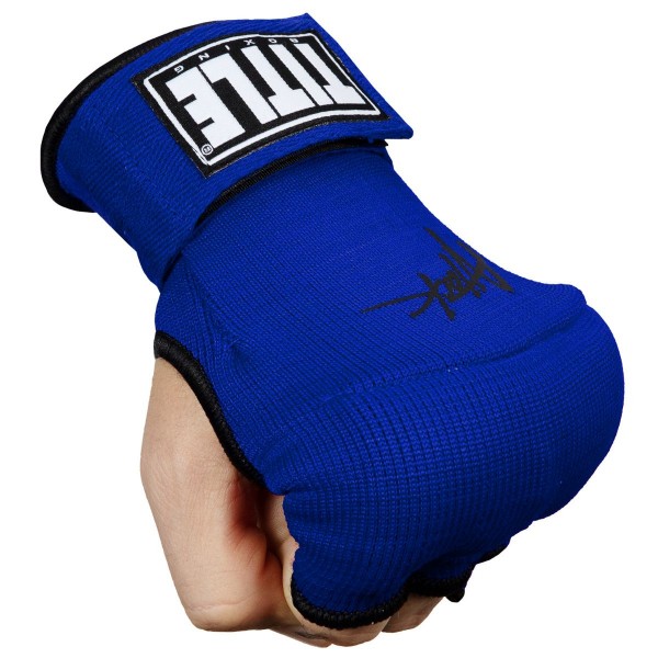 

Бинт-перчатки TITLE Boxing Attack Nitro Speed Wraps Синие (XL)