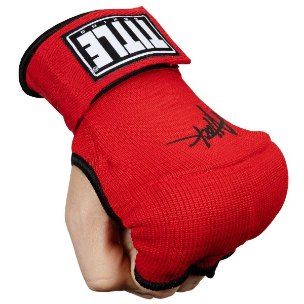 

Бинт-перчатки TITLE Boxing Attack Nitro Speed Wraps Красные (L)