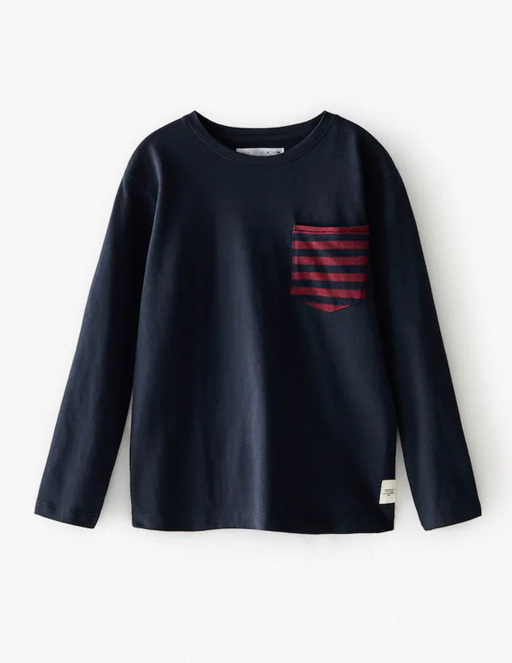

Футболка д/р Zara ДМ001942 (1716/661/401) цвет синий 116
