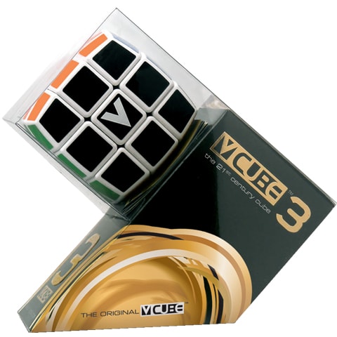 

V-CUBE 3х3 White / Кубик 3х3 белый круглый
