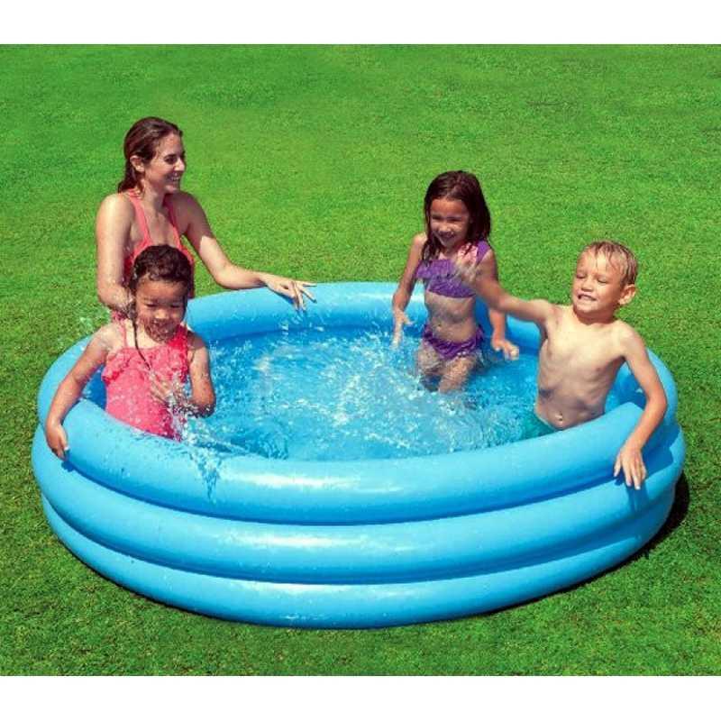 

Intex 58446 Бассейн детский надувной Кристалл 168х38см