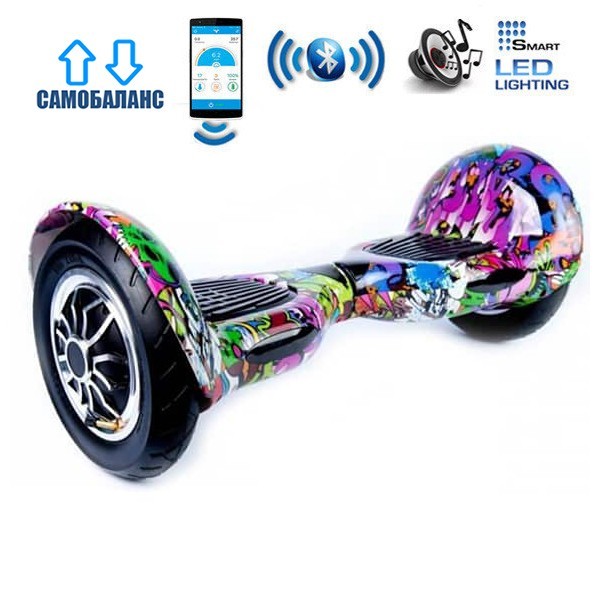 

Гироборд Smart Balance Wheel U10 Premium +Autobalance +Арр 10" Джунгли (4607640)
