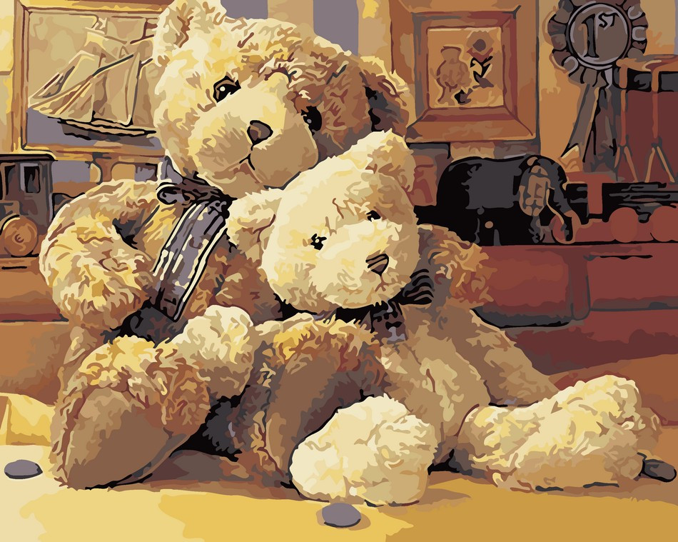 

Картина по номерам ArtStory Плюшевые мишки (AS0105) 40 х 50 см (159442)