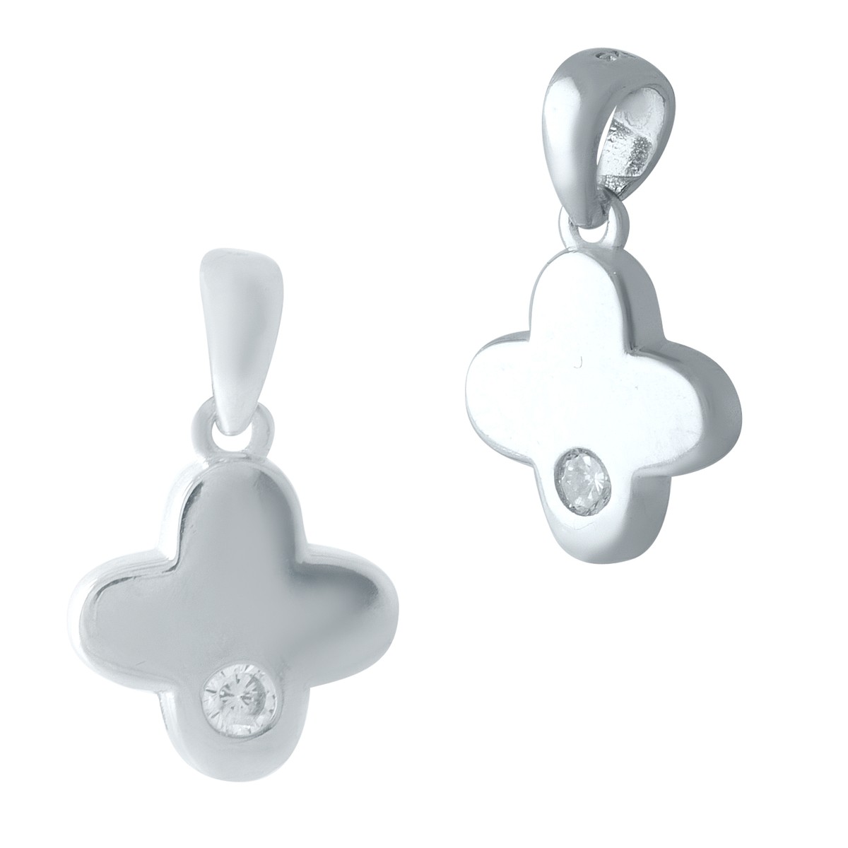 

Серебряная подвеска SilverLine с фианитами