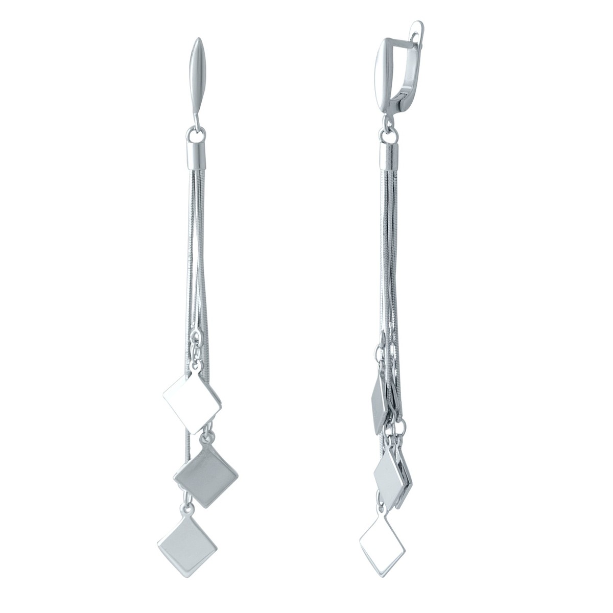 

Серебряные серьги SilverBreeze без камней