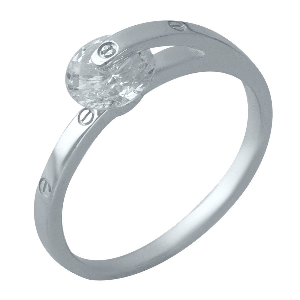 

Серебряное кольцо SilverBreeze с фианитами 17 размер