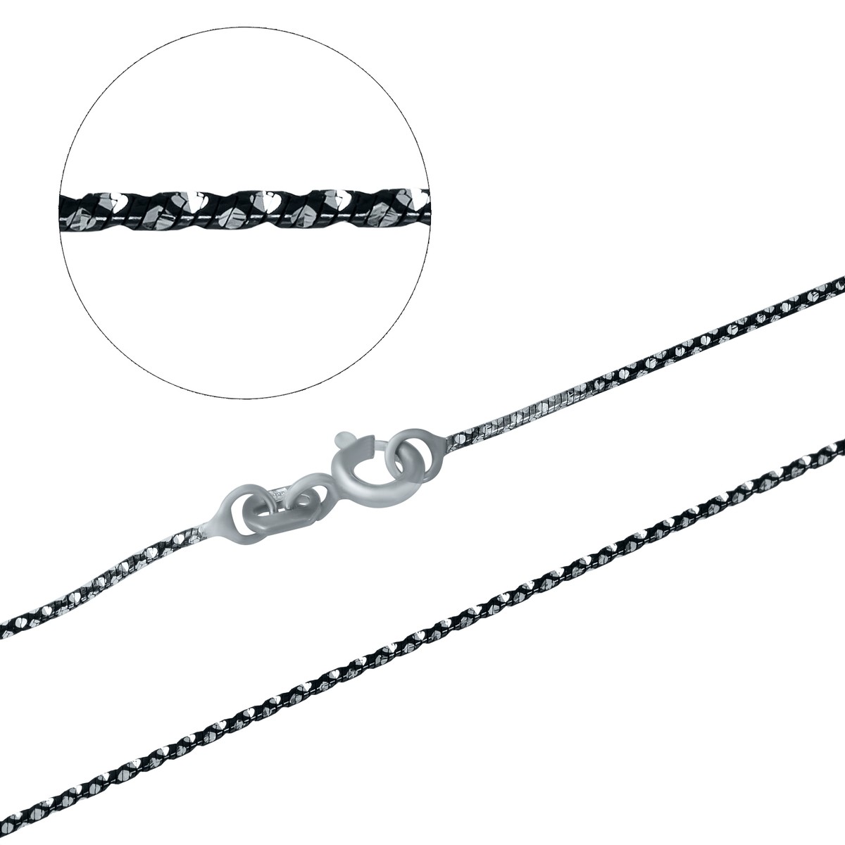 

Серебряная цепочка SilverLine без камней 450 размер
