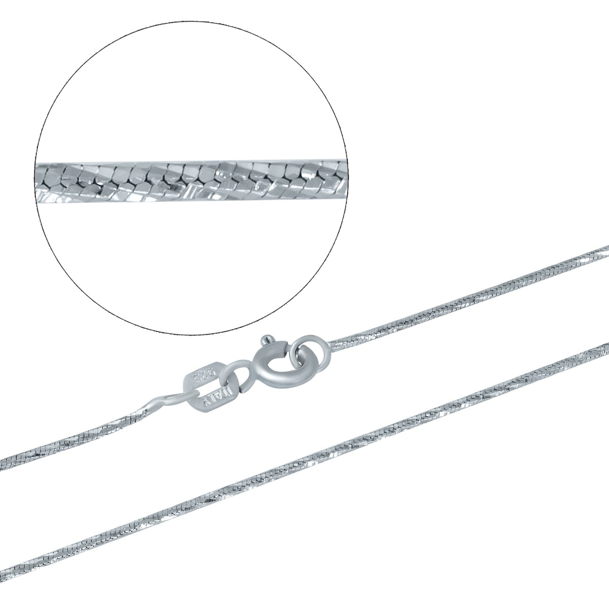 

Серебряная цепочка SilverLine без камней 500 размер