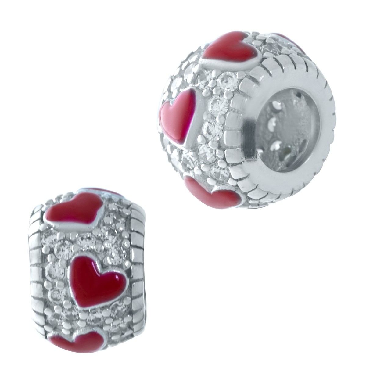 

Серебряный шарм SilverLine с емаллю