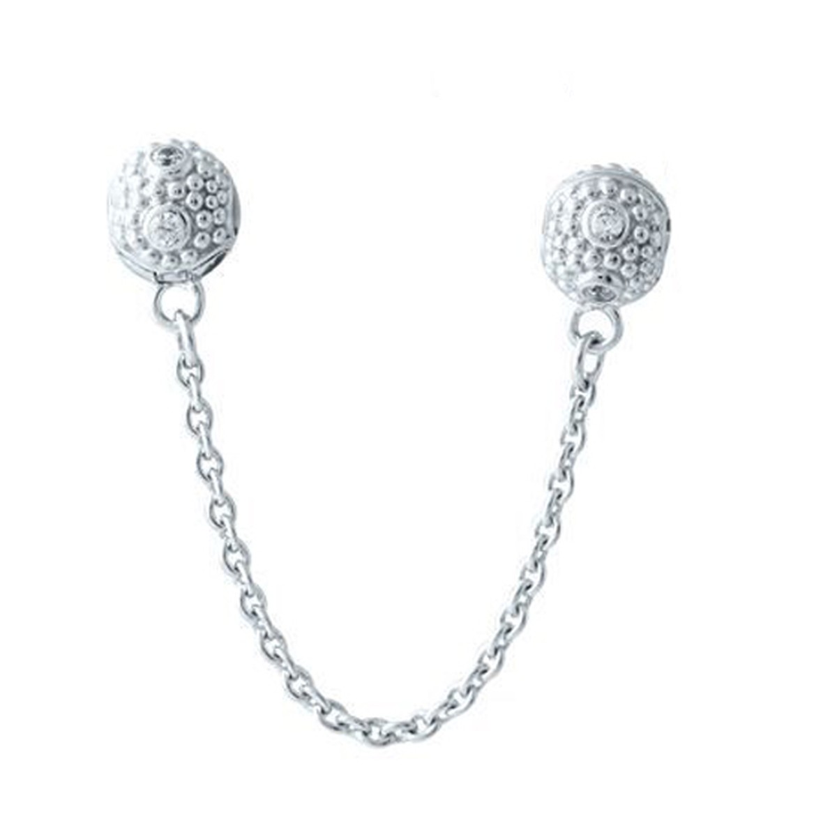 

Серебряный шарм-клипса SilverLine с фианитами