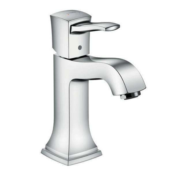 

Смеситель для раковины Hansgrohe Metropol Classic 110 хром, с донным клапаном