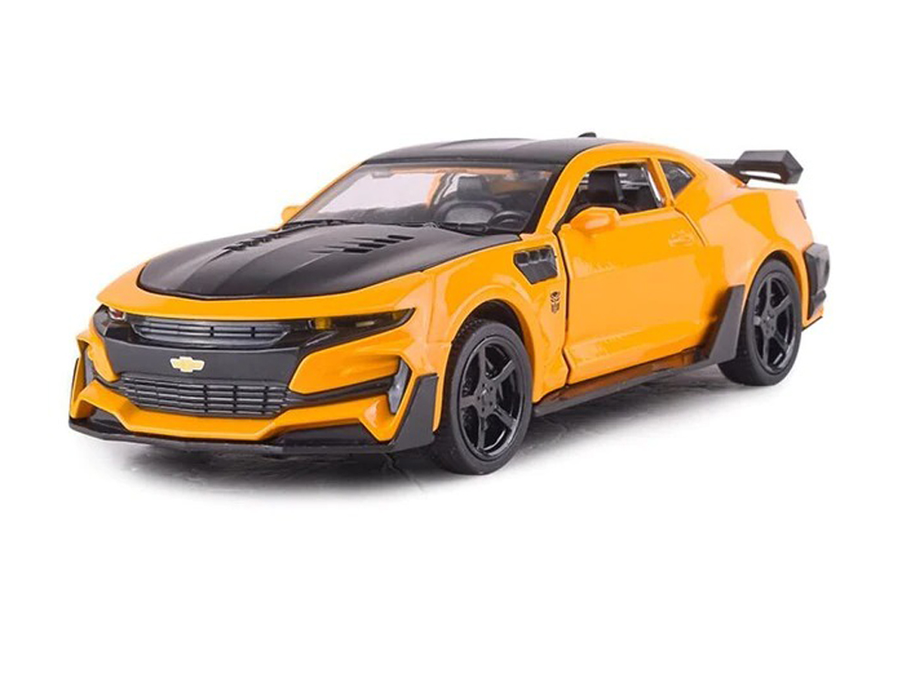 

Модель гоночного автомобиля BauTech Chevrolet Camaro 1:32 металлическая Желтый (1008-512-00)