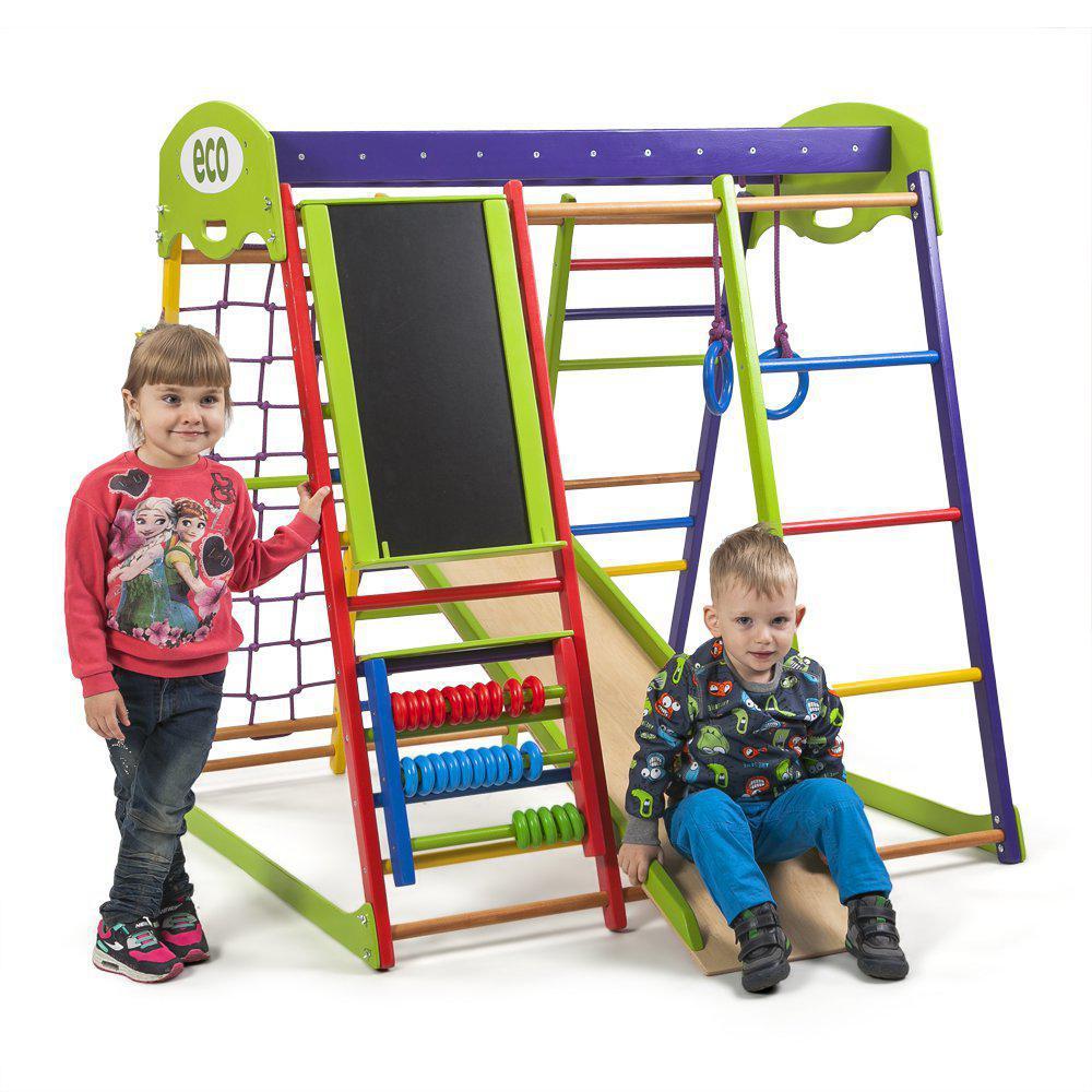 

Спортивный комплекс для дома SportBaby Юнга 130х124х132 см (2293)