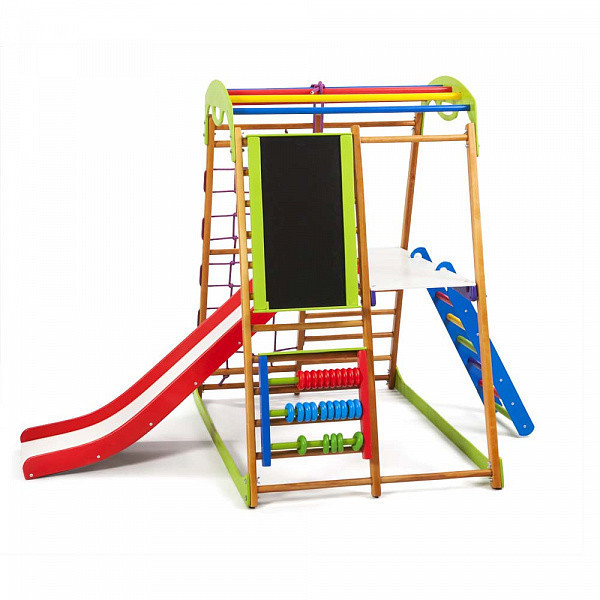 

Детский спортивный комплекс для дома SportBaby BabyWood Plus 3 130х85х132 см (2342)