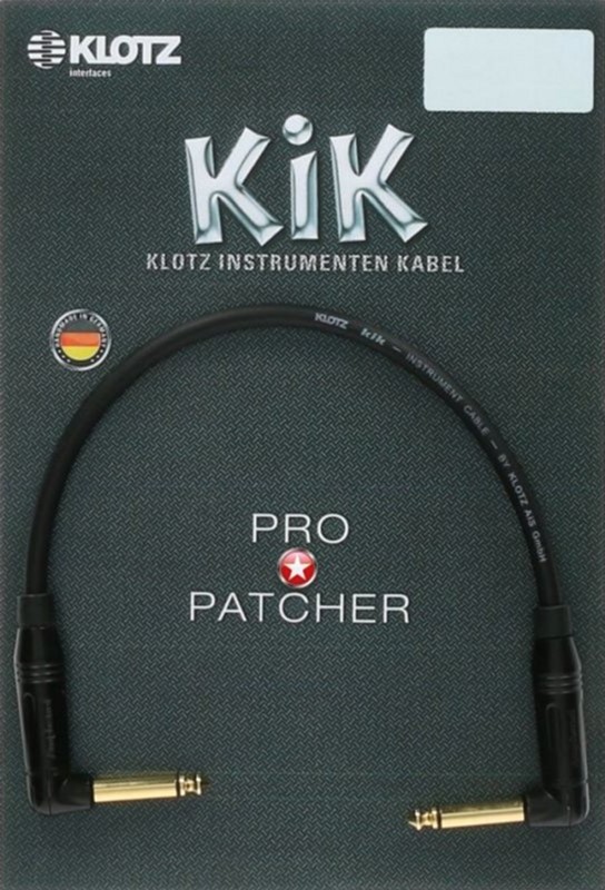 

Кабель инструментальный Klotz KIK Pedal Pro Patcher Angled 20 см (228256)