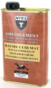 

Восстанавливающий бальзам для кожаной мебели Avel Baume Cuir Mat, 500 мл