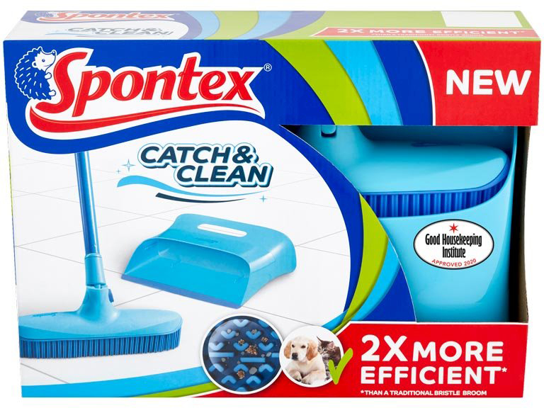 

Набор для подметания Spontex Catch & Clean