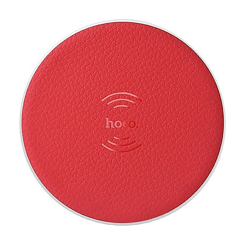 

Беспроводное зарядное устройство Hoco CW14 wireless charger 1A Red