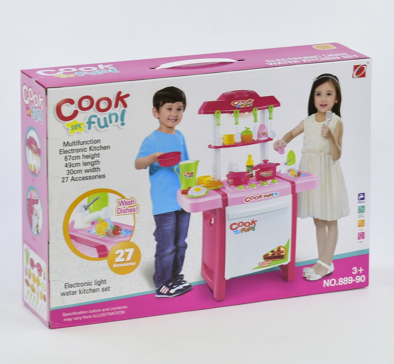 

Кухня 889-90, звук, свет, 27 деталей