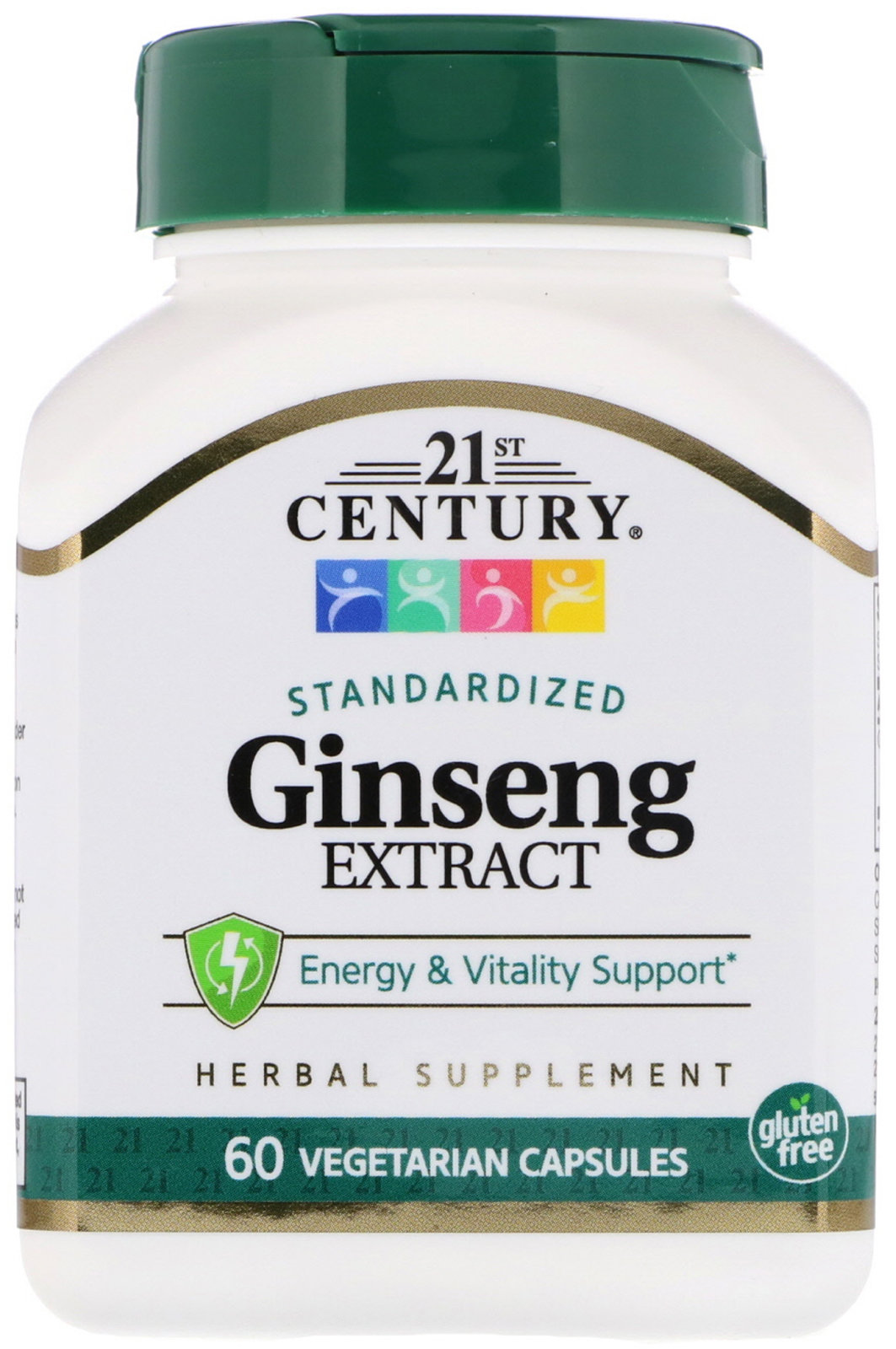 

Витамины 21st Century Ginseng Extract (200 mg) 60 Veggie Caps