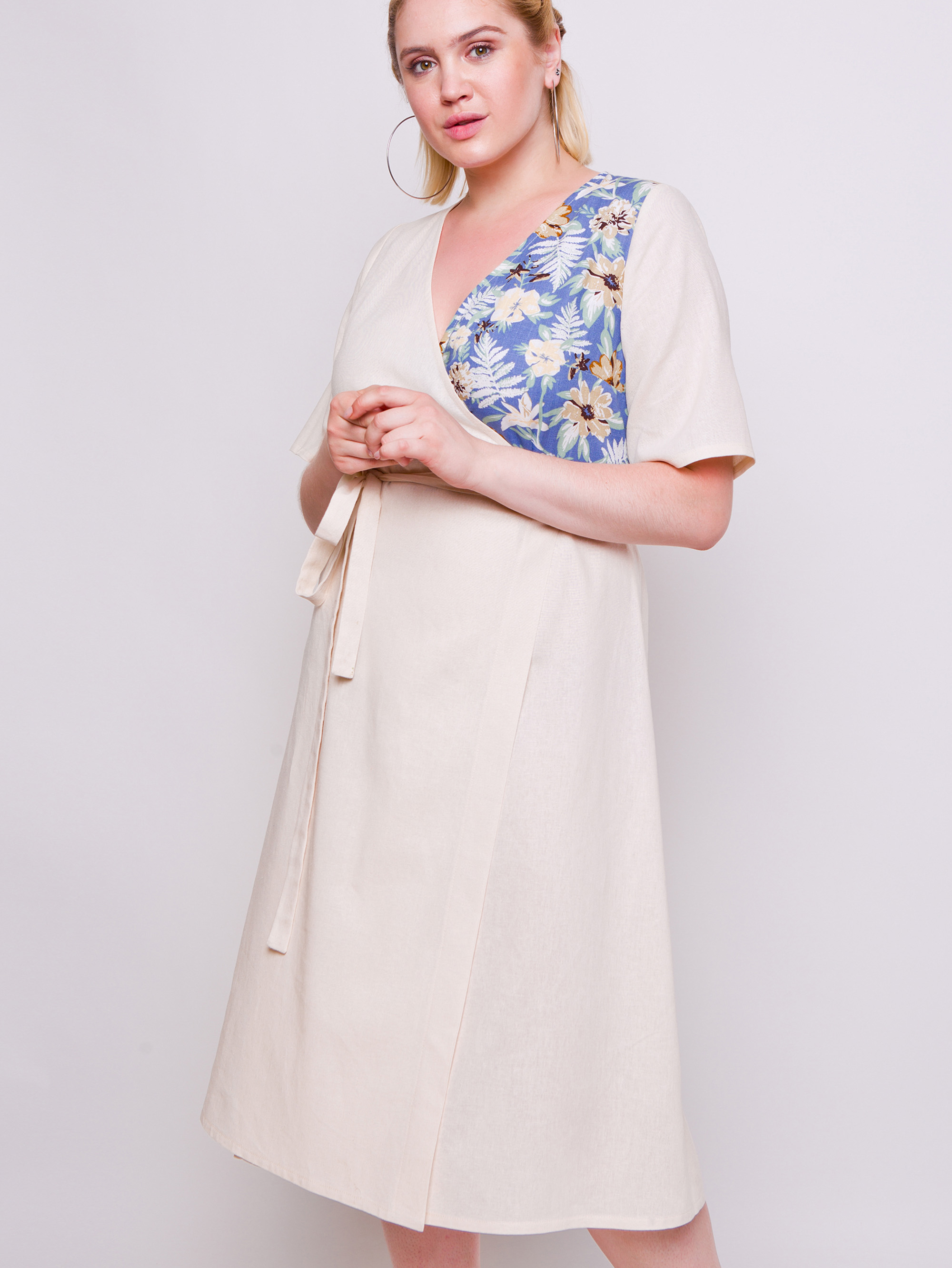 

Иден платье васильковый 54