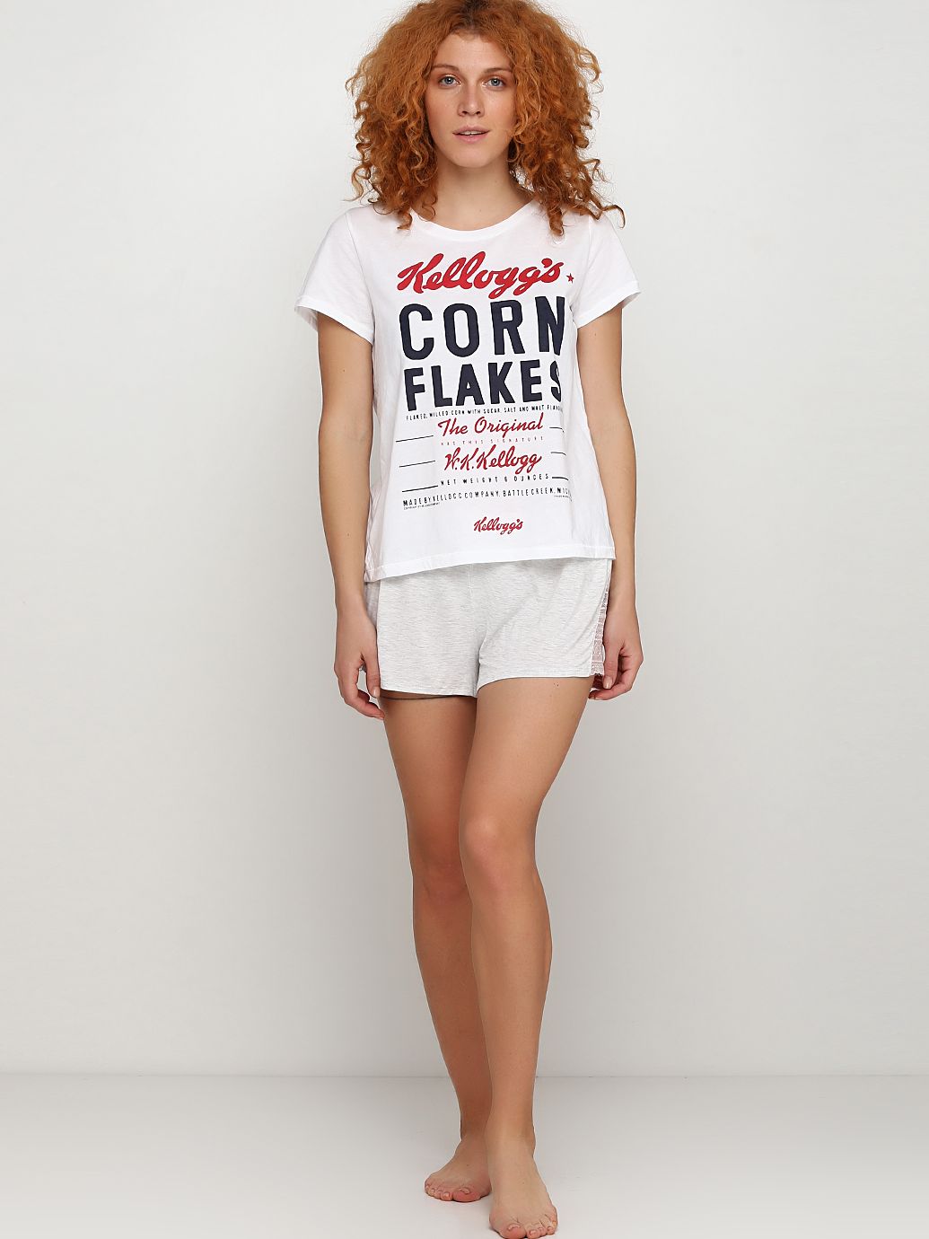 

Пижамный низ H&M N4126734 M Серый/Пудра