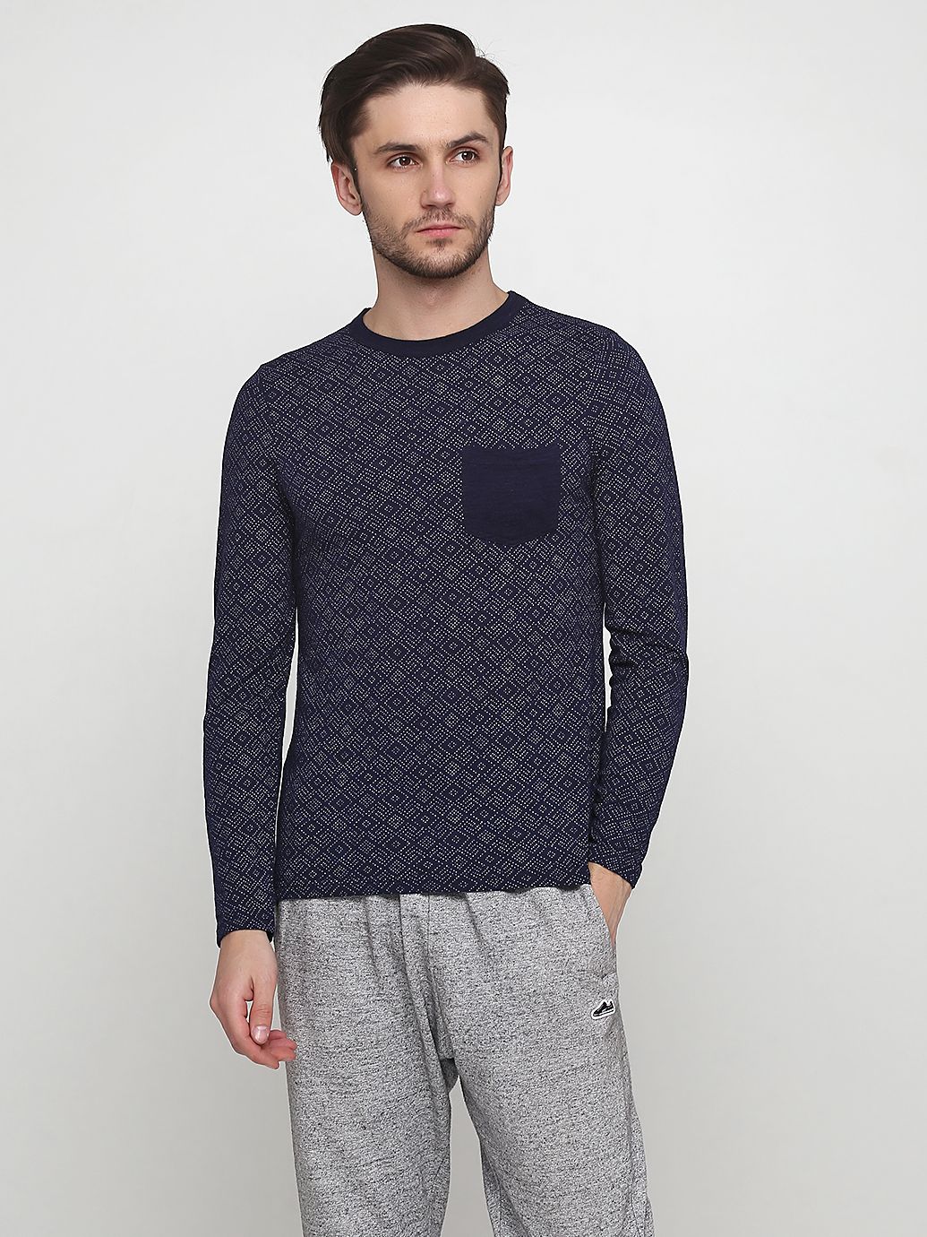 

Пижамный верх H&M V3485292 XS Темно-синий