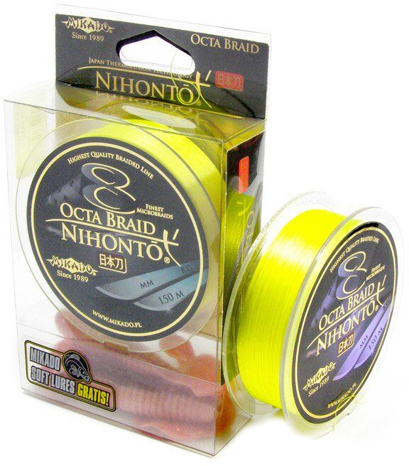 

Шнур Mikado Nihonto 8 Octa Braid 150 м 0.14 мм 10.15 кг Fluo (Z24F-014)