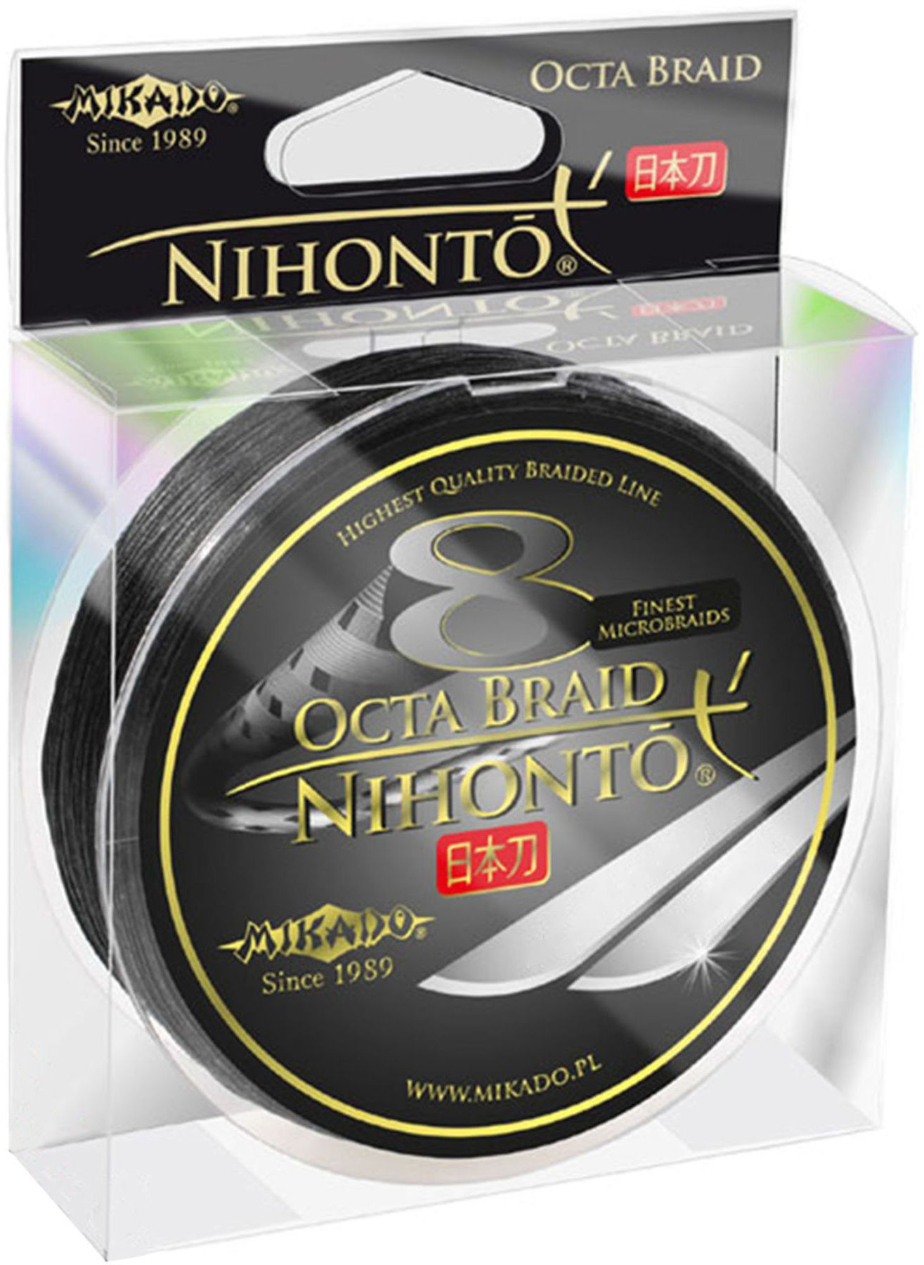 

Шнур Mikado Nihonto 8 Octa Braid 150 м 0.30 мм 29.90 кг Black (Z24B-030)