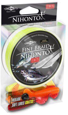 

Шнур Mikado Nihonto Fine Braid 150 м 0.20 мм 16.60 кг Fluo (Z19F-020)