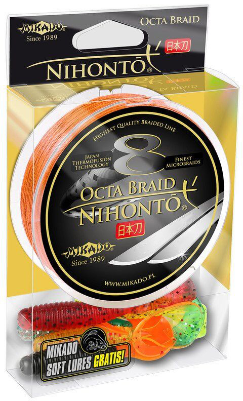 

Шнур Mikado Nihonto 8 Octa Braid 150 м 0.35 мм 35.40 кг Orange (Z24O-035)