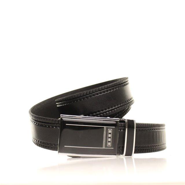

Ремень Lazar кожаный черный L30U1A10 120-125 см