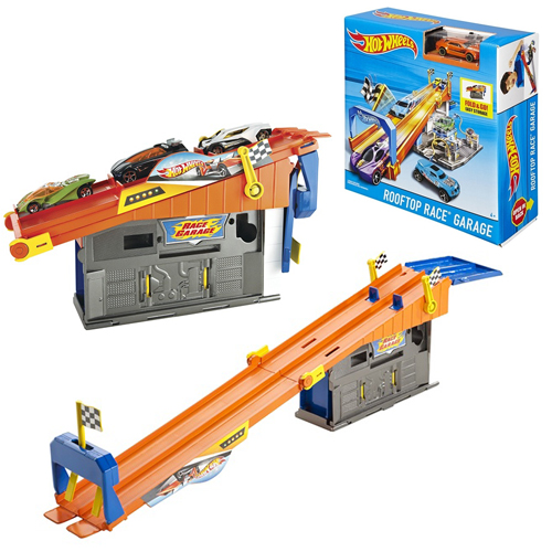 

Игровой набор Hot Wheels Гараж на крыше DRB29