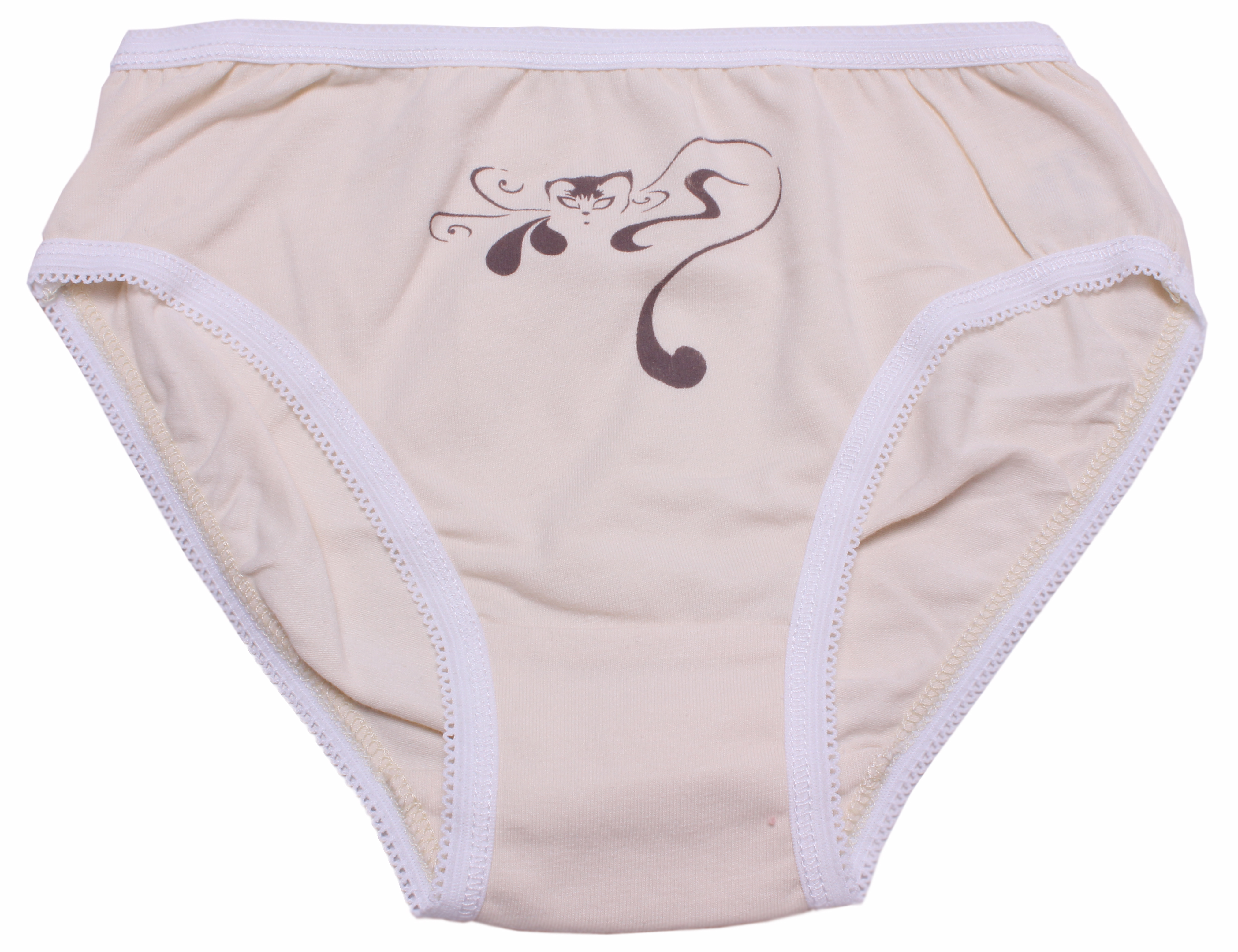 

Трусы для девочек Валери-Текс 1819-55-042-024 68 см Молочный