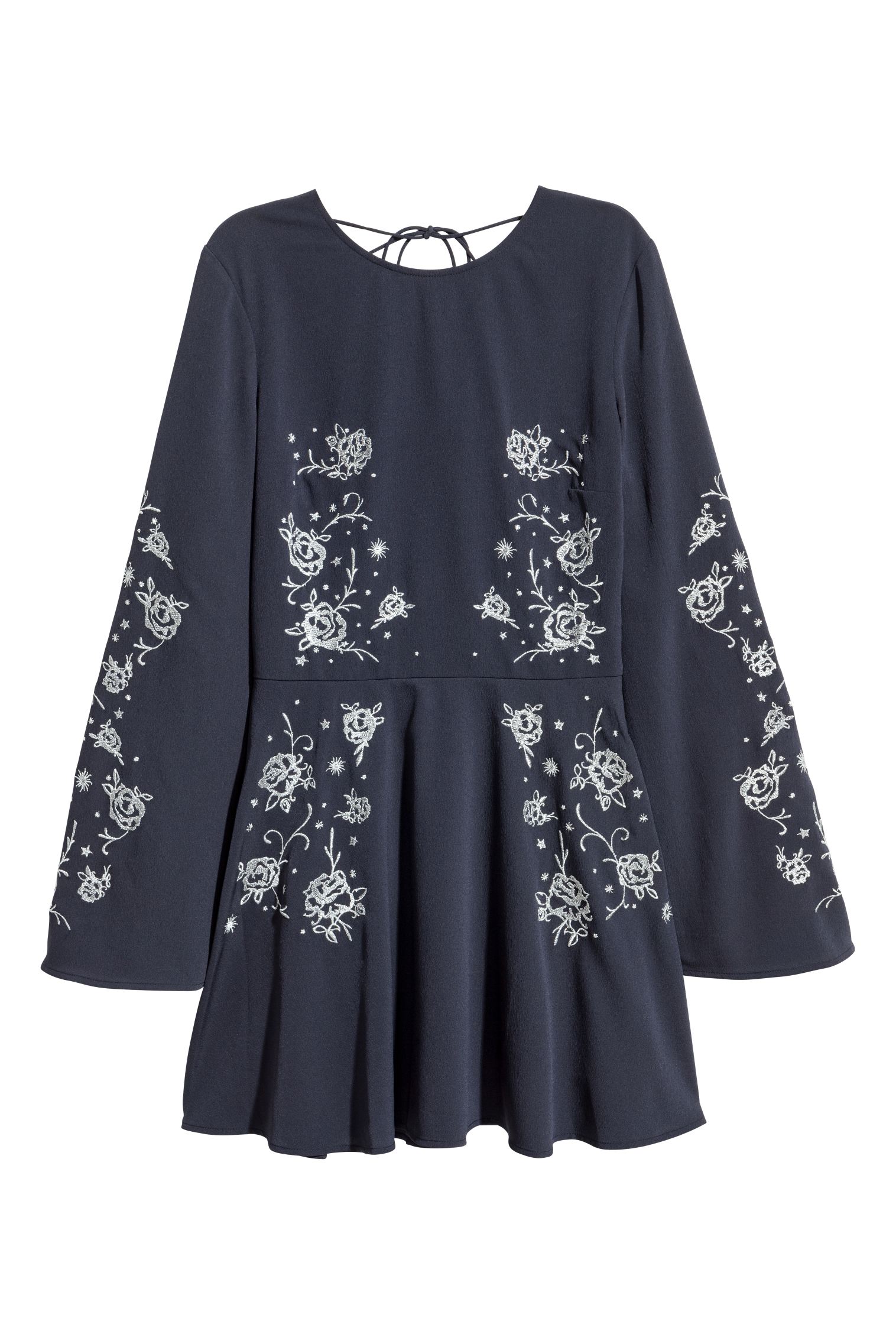 

Платье H&M 34 темно синий 3124541436