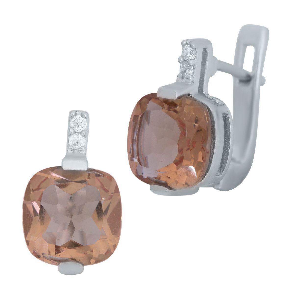 

Серебряные серьги SilverAlex с Султанит султанитом