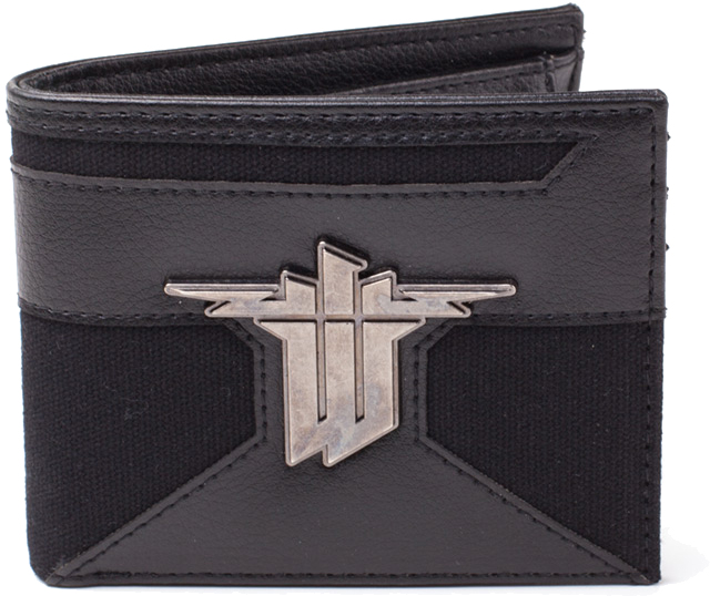 

Кошелек Difuzed Wolfenstein 2 - Metal Badge Logo (MW123318WLF)