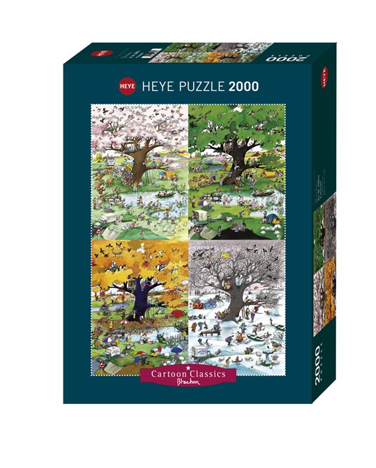 

Пазл Heye Четыре сезона 2000 эл. (29873)