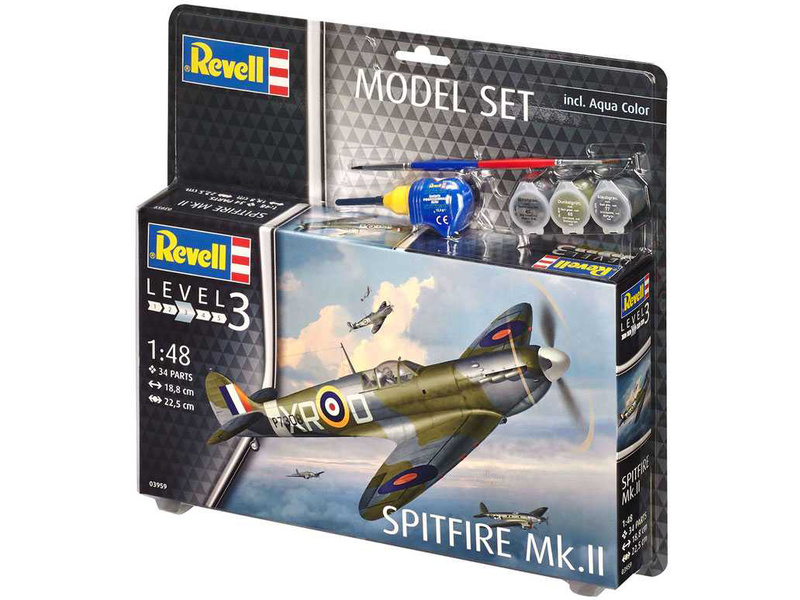 

Сборная модель Revell Истребитель Spitfire MkII (63959)