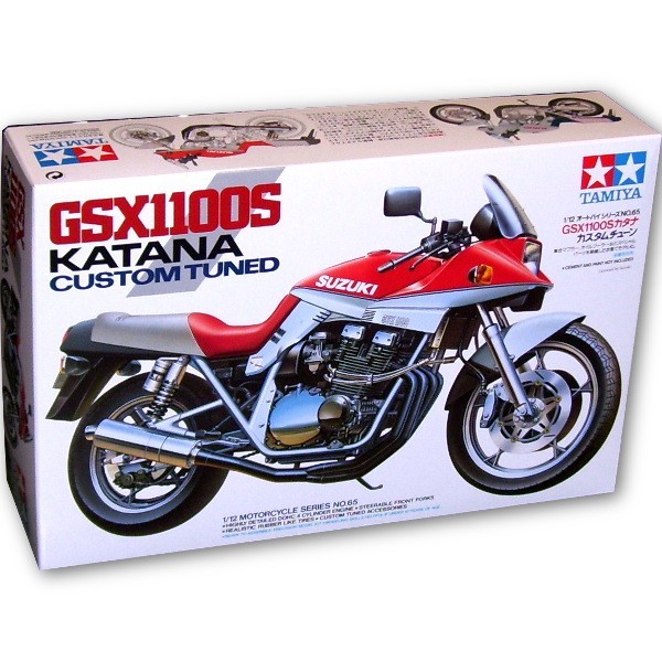 

Сборная модель TAMIYA Мотоцикл Suzuki GSX 1100 S Katana Custom (14065)