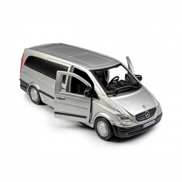 

Автомодель - MERCEDES-BENZ VITO серебристый, 1:32
