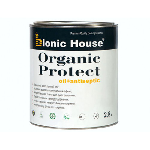 

Масло-антисептик для дерева Bionic House Organic Protect Oil Миндаль