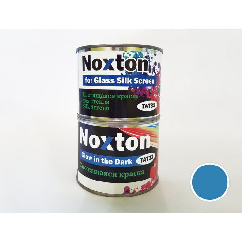 

Люминесцентная краска для стекла Silk Screen NoxTon "Синяя" (синяя, синее свеч.)