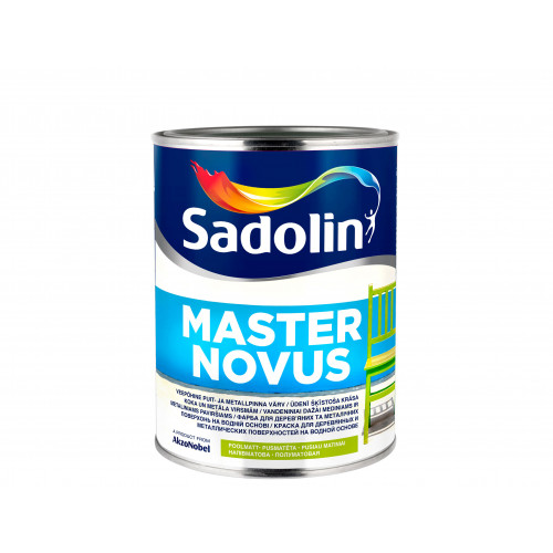 

Краска алкидно-эмульсионная Sadolin Novus 15 база ВМ полуматовая