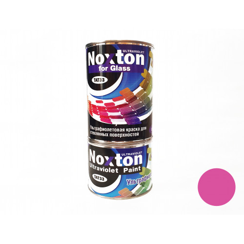 

Флуоресцентная краска для стекла NoxTon for Glass розовая