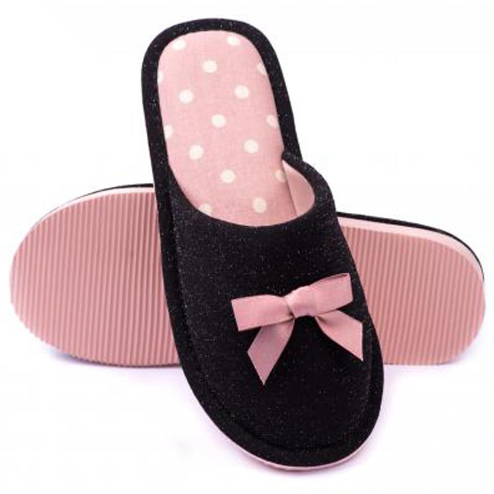 

Комнатные тапочки Twins HS-OZ/3 36/37 Чорний/рожевий