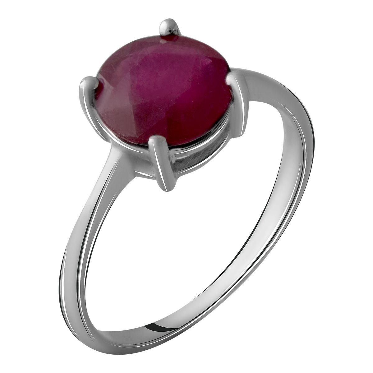 

Серебряное кольцо SilverAlex с натуральным рубином 3.95ct 17 размер