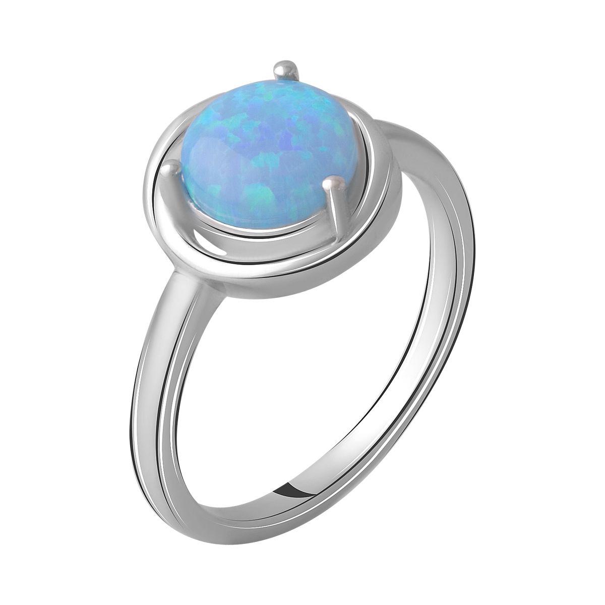 

Серебряное кольцо SilverAlex с опалом 0.899ct 18 размер
