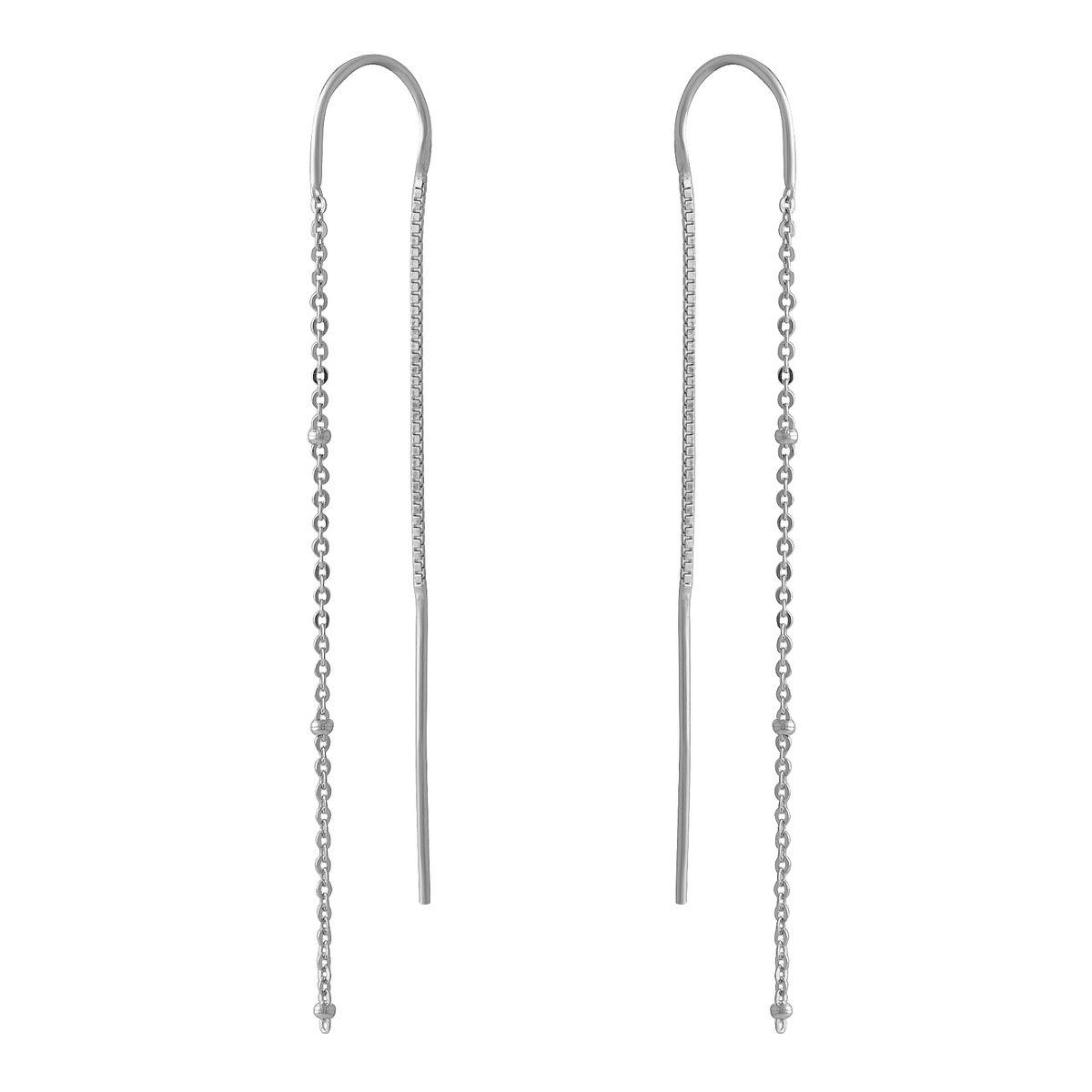 

Серебряные серьги SilverAlex без камней