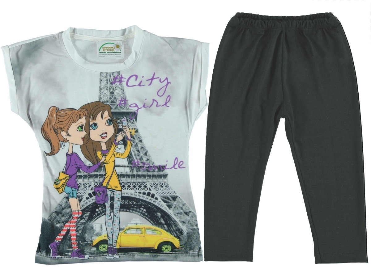 

Костюм (футболка, лосины) Stilim kids 110 см комбинированный (211090143a)